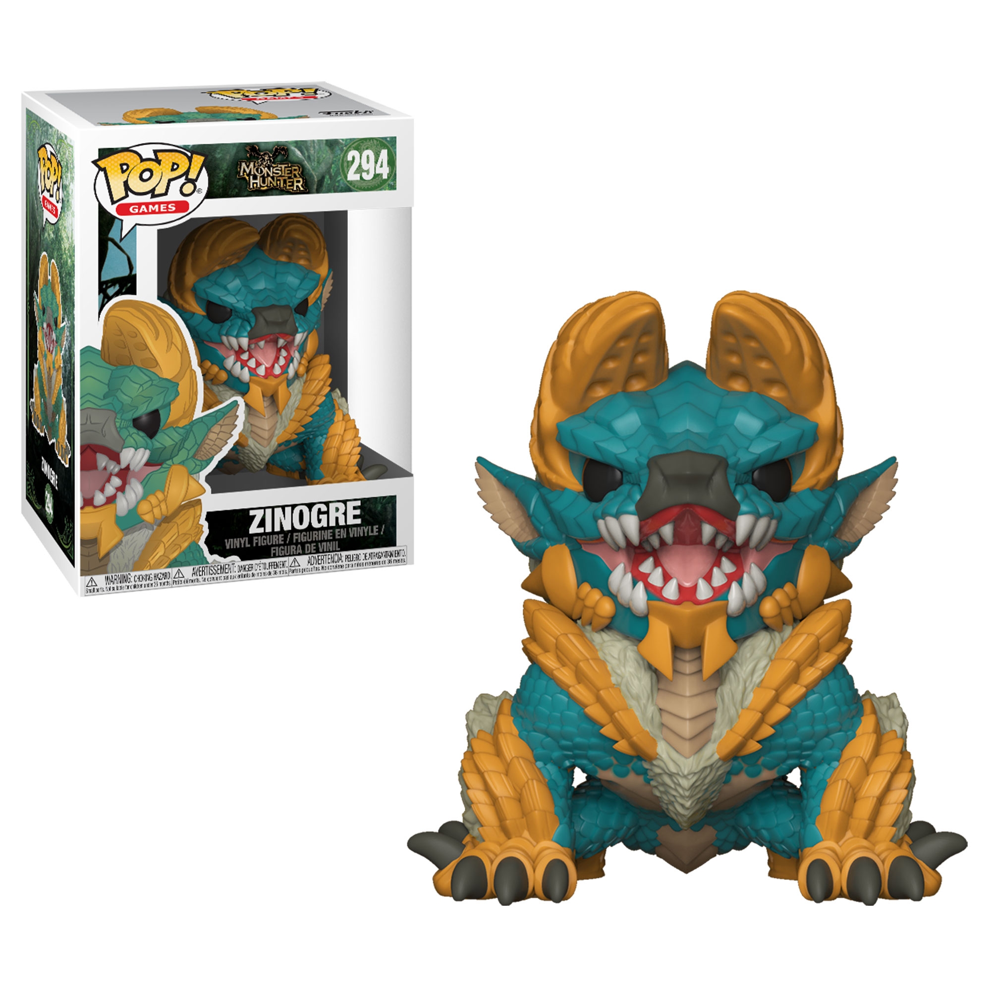 POP - Toy - Vinyl Figure - Monster Hunter - Zinogre