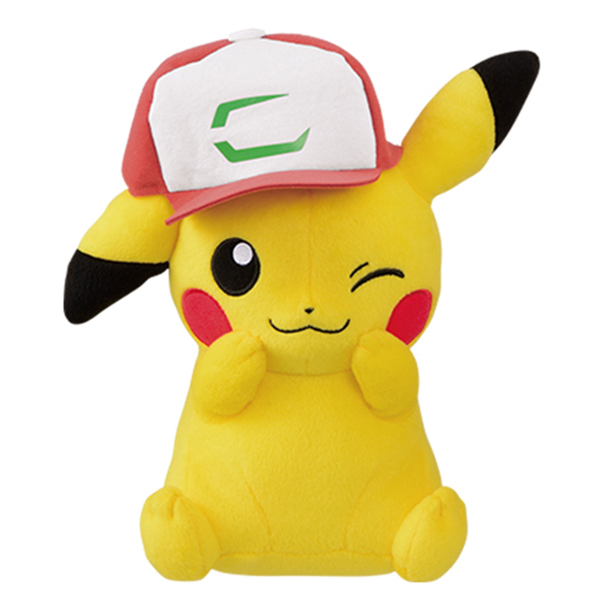 Plush - Toy - Pokemon - 10" Pokemon The Movie Vol4 - Pikachu with Sun Moon Hat - A