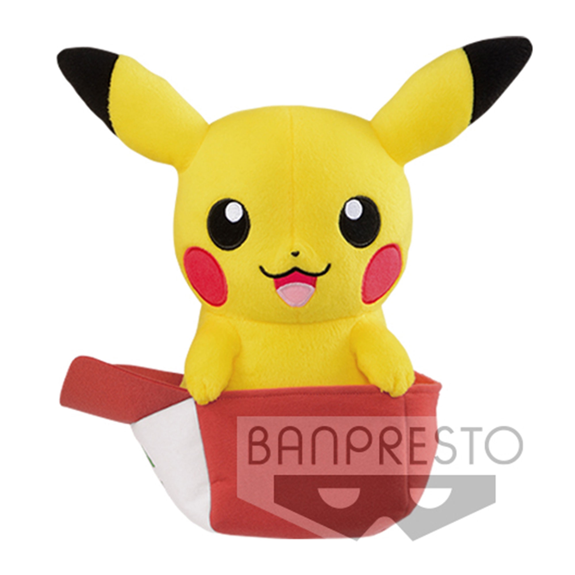 Plush - Toy - Pokemon - 10" Pokemon The Movie Vol4 - Pikachu with Sun Moon Hat - B