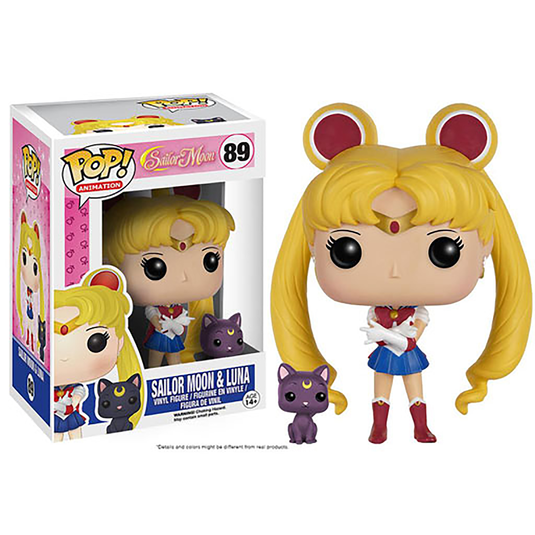 POP - Toy - Vinyl Figure - Sailor Moon - Sailor Moon and Luna