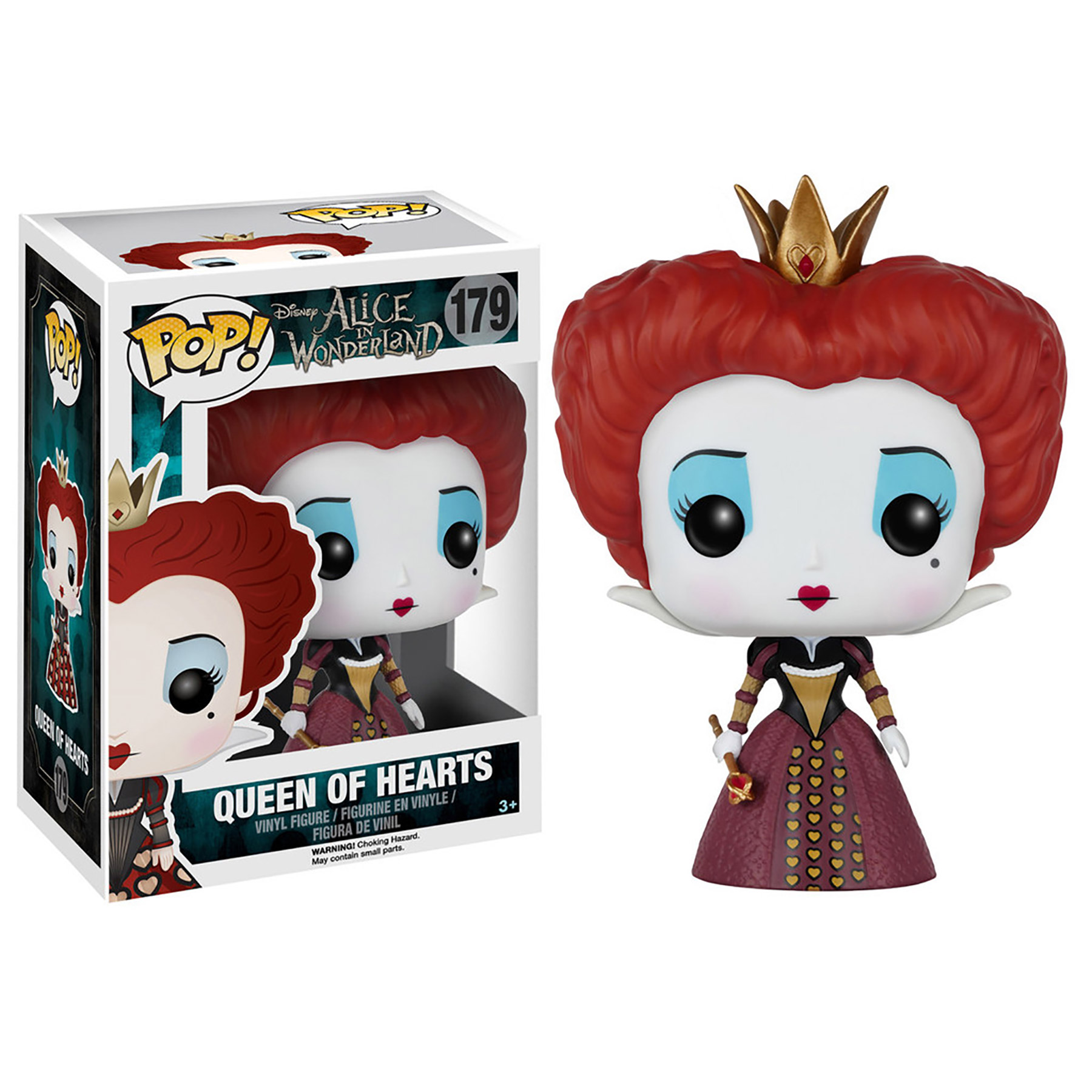 POP - Toy - Vinyl Figure - Alice In Wonderland - Queen of Hearts