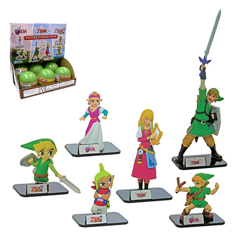 Zelda Buildable Figures Series 2 - Zelda Gacha Balls Capsule - 18 pc Per Case