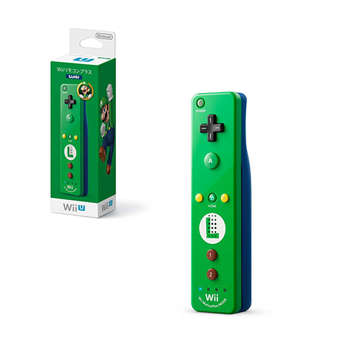 Controller - Wii/Wii U - Wii Remote Plus - Luigi - Japanese Versio
