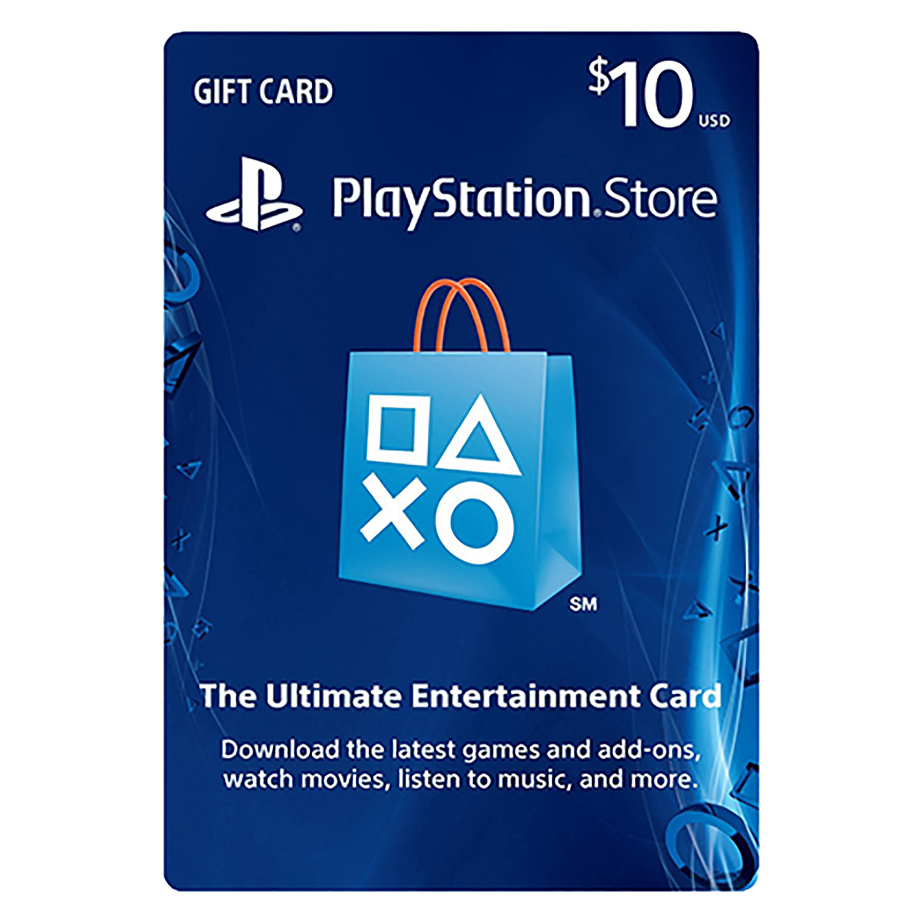 PSN Live - PSN Playstation Network Subscription Card - $10 Value