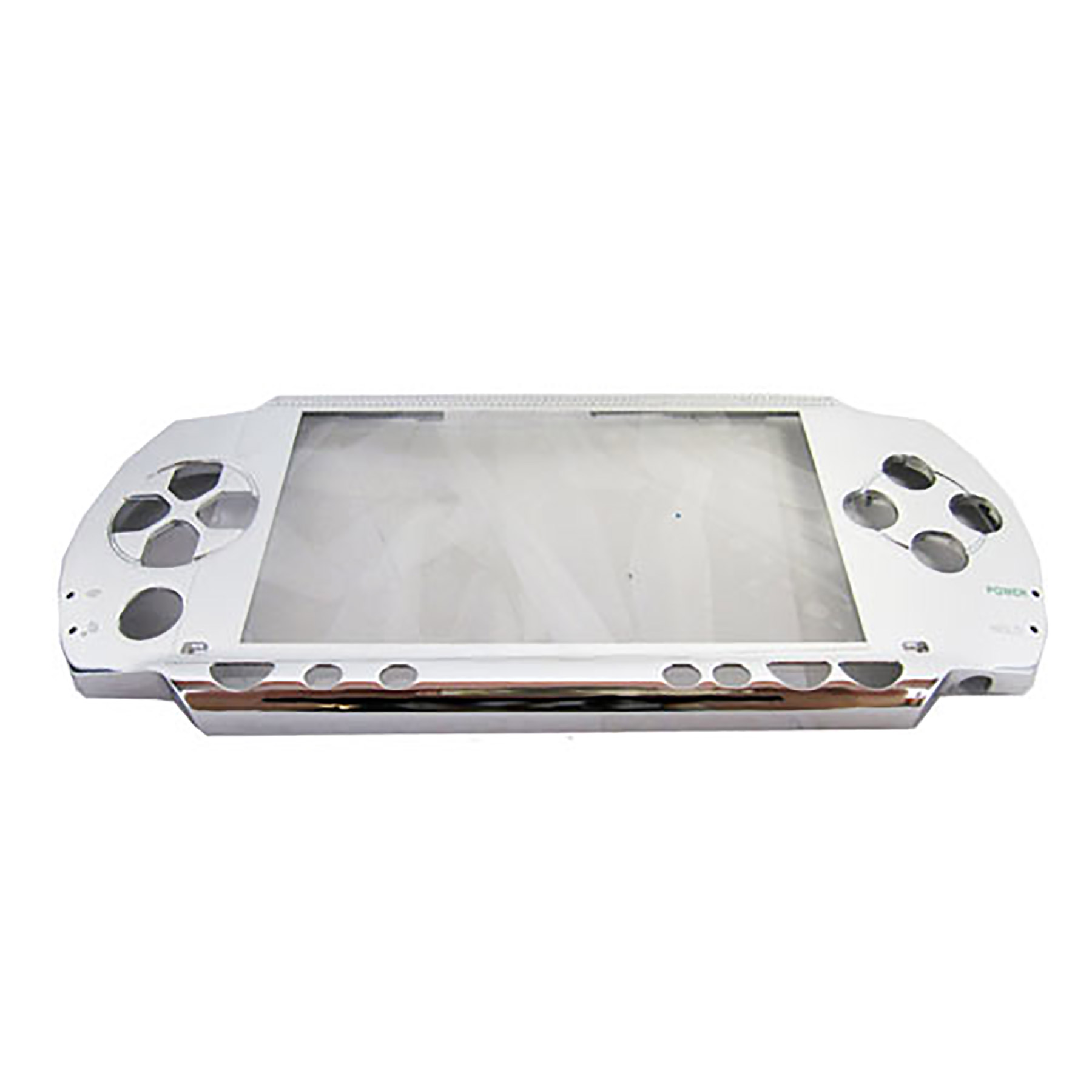 Repair Part - PSP 1000 - Metallic Faceplate - FRONT SHELL ONLY - Pearl White (Third Party)
