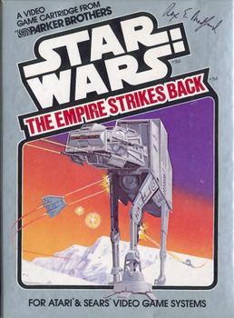Brand New Factory Sealed - Star Wars: The Empire Strikes Back Game for Atari and Sears Systems