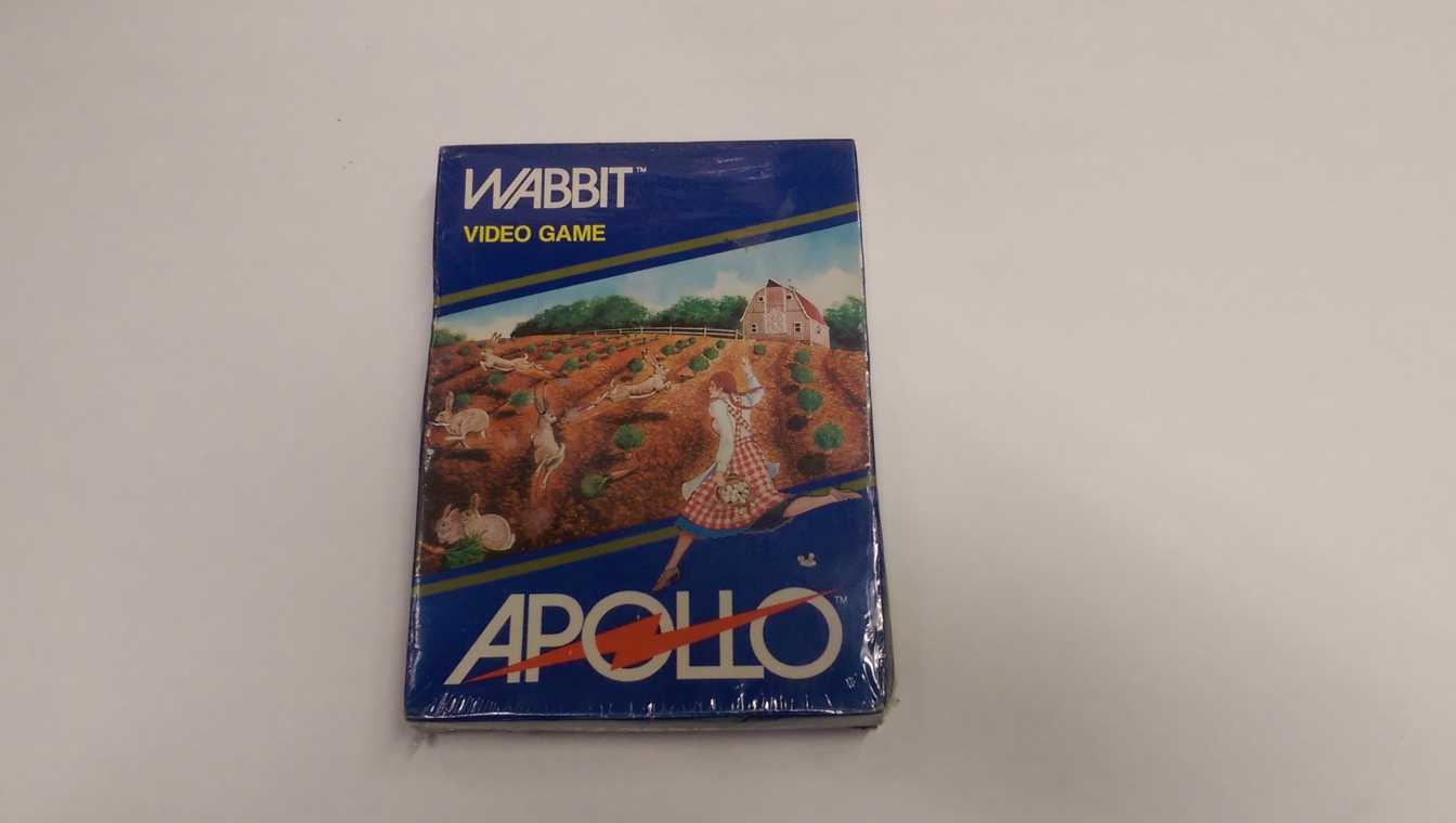 Complete Sealed in Plastic - Wabbit Video Game for the Atari 2600 for Atari 2600