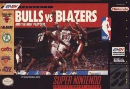 SNES - Super Nintendo Bulls vs. Blazers and the NBA Playoffs Pre-Played