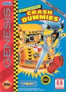 The Incredible Crash Dummies Pre-Played - Sega Genesis - GEN