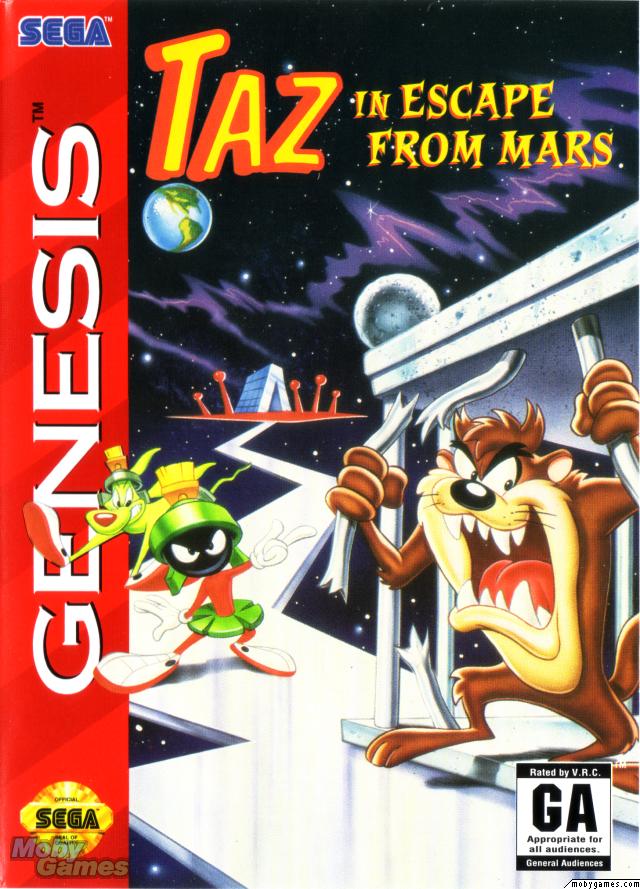 GEN - Sega Genesis Taz in Escape from Mars Pre-Played