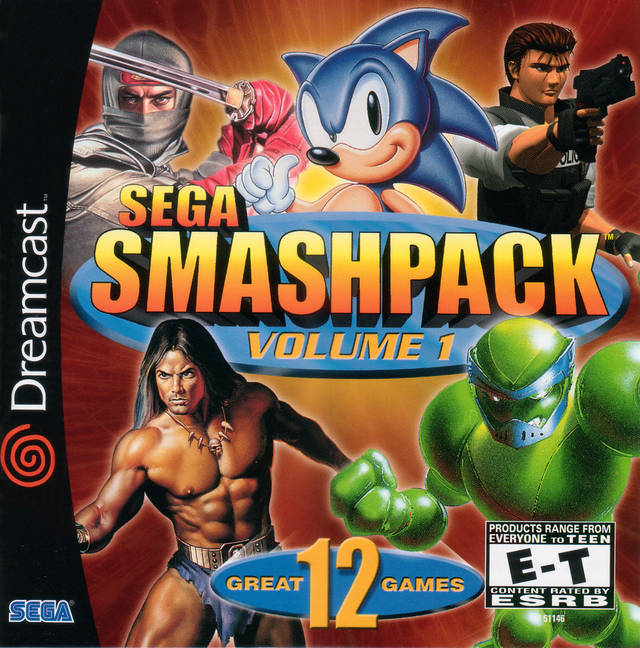 Dreamcast Sega Smashpack Volume 1 (Disc Only)