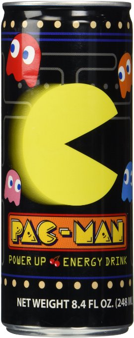 Great Stocking Stuffer for the Holidays - Pac-Man Power Up Energy Drink