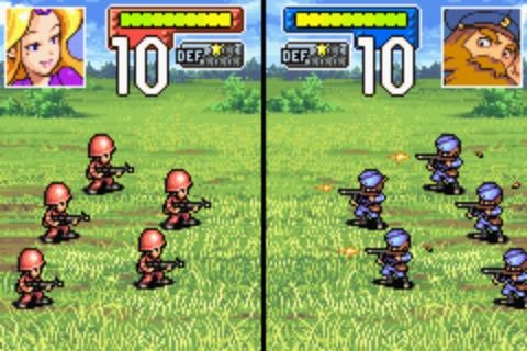 GBA Advance Wars - Advance Wars GameBoy Advance