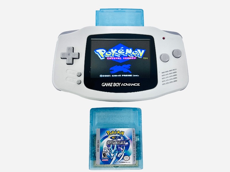 in Stock - Gameboy Color Pokemon Crystal Legacy for Gameboy Advance SP