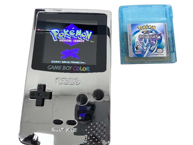 in Stock - Gameboy Color Pokemon Crystal Legacy for Gameboy Advance SP
