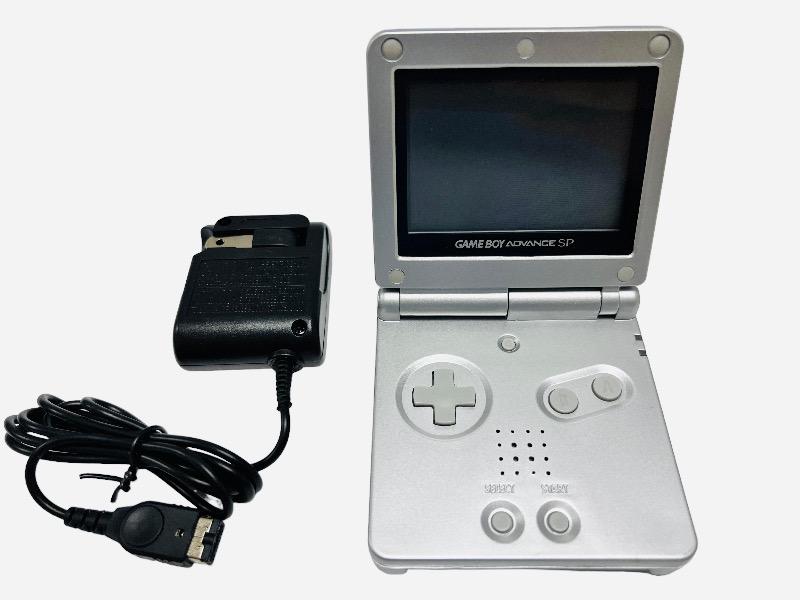 Silver GBA SP - Nintendo Gameboy Advance SP Portable Console for Gameboy Advance SP