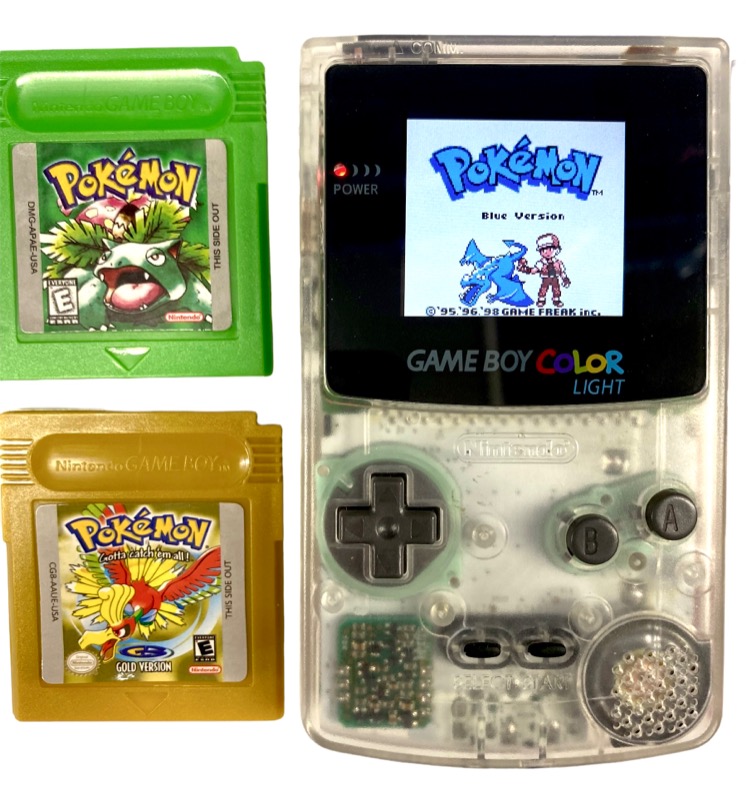 Gameboy Color Backlight Console Bundle w/ New IPS V3 Backlit - Gameboy Color Backlight Console Bundle w/ New IPS V3 Backlit for GameBoy Color