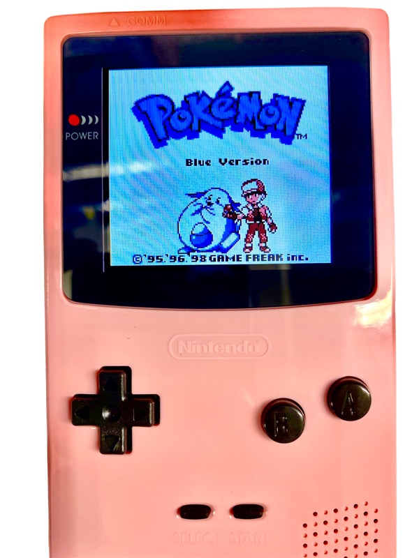Candy Pink - New XL 2.6 Inch Gameboy Color Backlight Screen for GameBoy Color