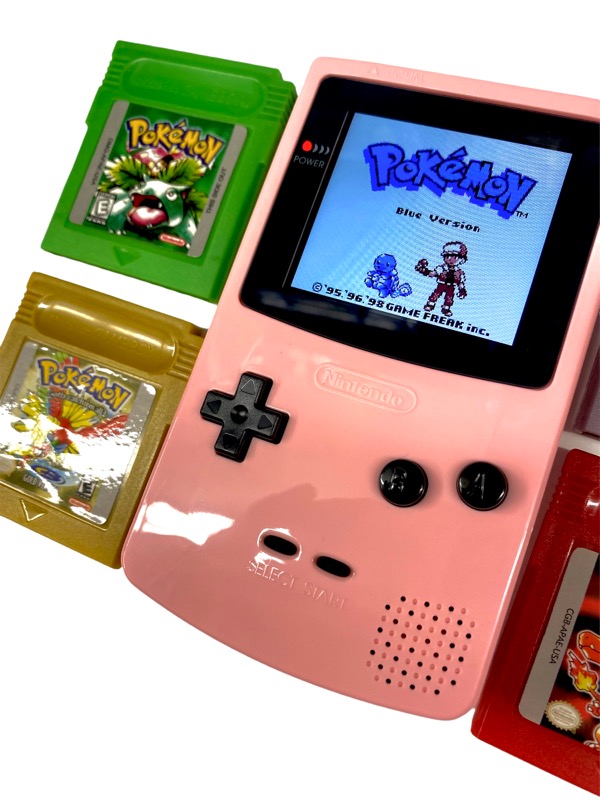 Candy Pink - New XL 2.6 Inch Gameboy Color Backlight Screen for GameBoy Color