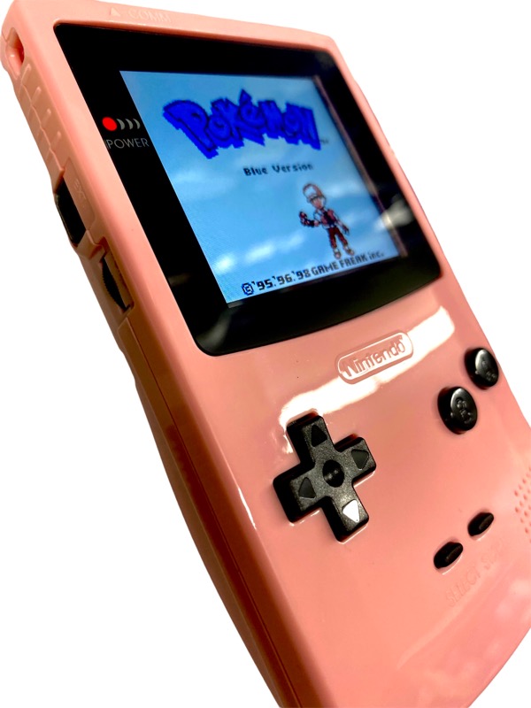 Candy Pink - New XL 2.6 Inch Gameboy Color Backlight Screen for GameBoy Color