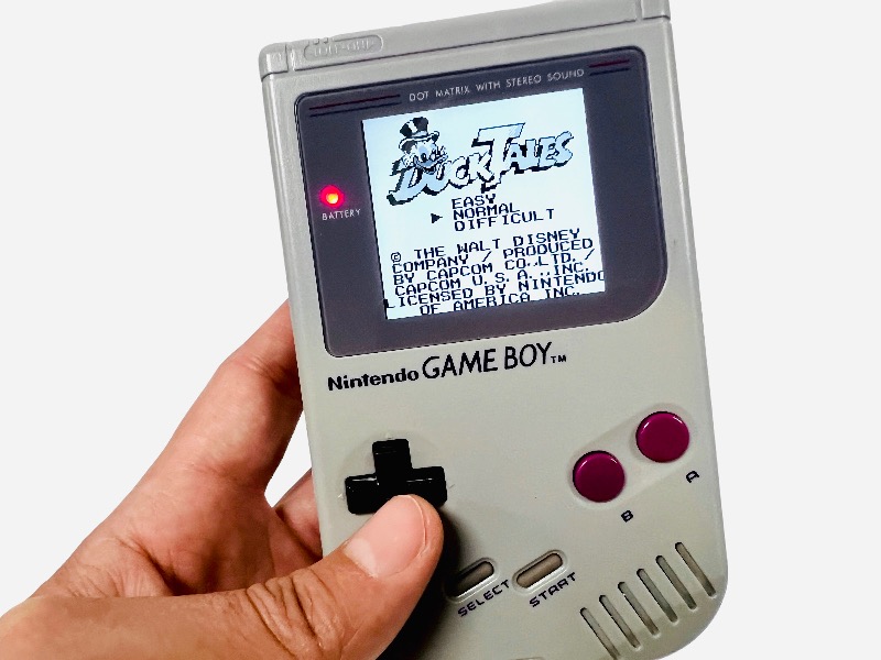 Original Gameboy Vintage Console w/Upgraded Backlit Screen - Original Gameboy Vintage Console w/Upgraded Backlit Screen for Original Gameboy