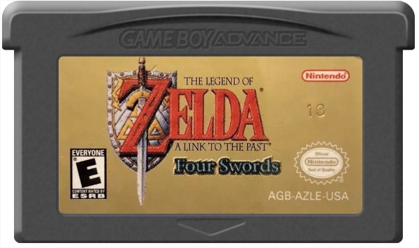 Gameboy Advance - The Legend of Zelda: A Link to the Past Four Swords