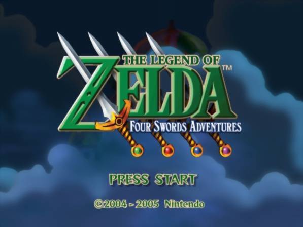 Gameboy Advance - The Legend of Zelda: A Link to the Past Four Swords