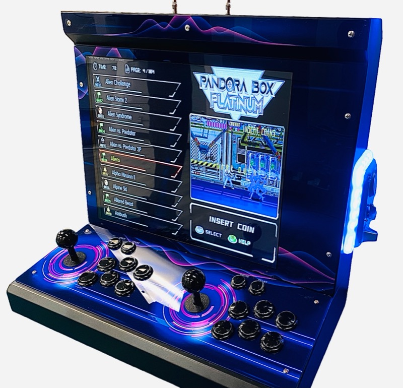 Bartop Retro Arcade Coin Operated - Retro Arcade Machine for Mini Arcade