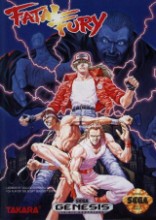 GEN - Sega Genesis Fatal Fury Pre-Played
