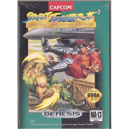 Original Packaging - Sega Genesis Street Fighter 2: Special Championship Edition Pre-Played