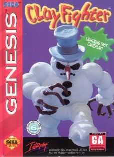 GENESIS - Sega Genesis Clayfighter Pre-Played