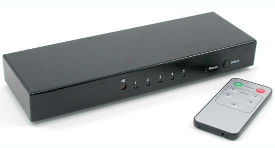 New - Impact Acoustics 3-Port HDMI Selector Switch for Retro Games