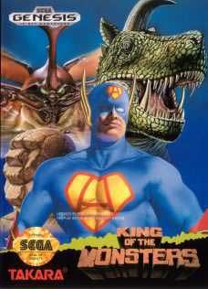 GENESIS - Sega Genesis King of the Monsters Pre-Played