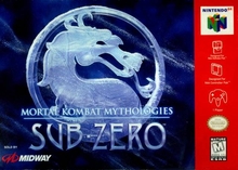 N64 MK Mythologies - Nintendo 64 Mortal Kombat Mythologies: Sub-Zero for N64 Games