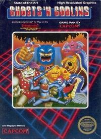 Authentic NES Ghosts and Goblins - Original Nintendo Ghosts N' Goblins - Game Only