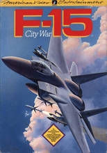 NES - Original Nintendo F-15 City War Pre-Played