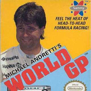 Nintendo NES Michael Andrettis World GP (Cartridge Only) - Nintendo NES Michael Andrettis World GP (Cartridge Only) for Nintendo Games