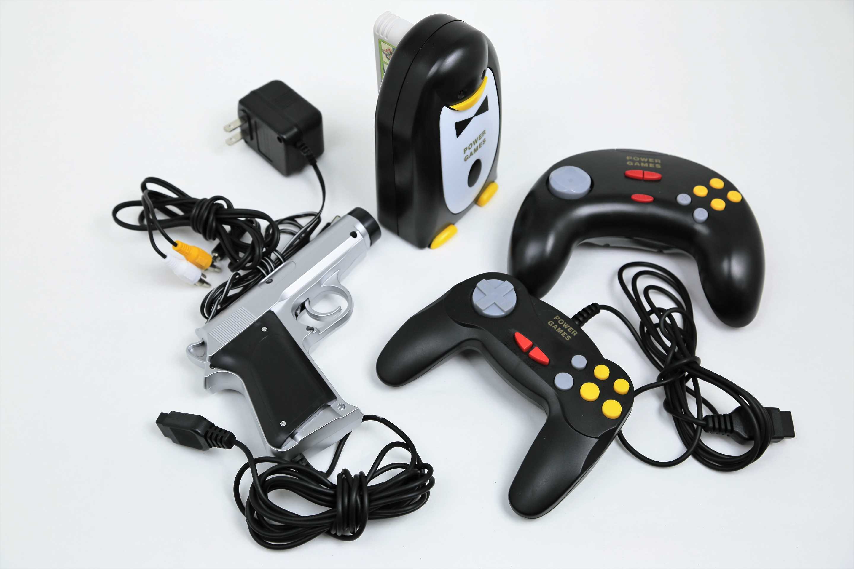 Power Games Penguin Super Entertainment System - NES Game Player