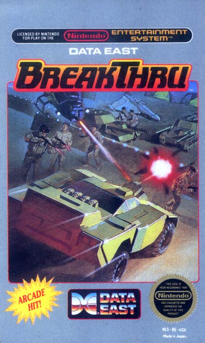 Nintendo NES Breakthru (Cartridge Only) - Nintendo NES Breakthru (Cartridge Only) for Nintendo Games