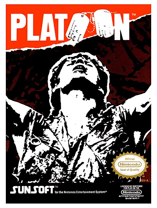 Nintendo NES Platoon (Cartridge Only) - Nintendo NES Platoon (Cartridge Only) for Nintendo Games