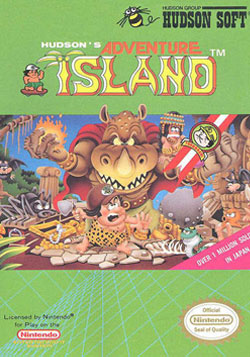 NES - Original Nintendo Hudson's Adventure Island Pre-Played
