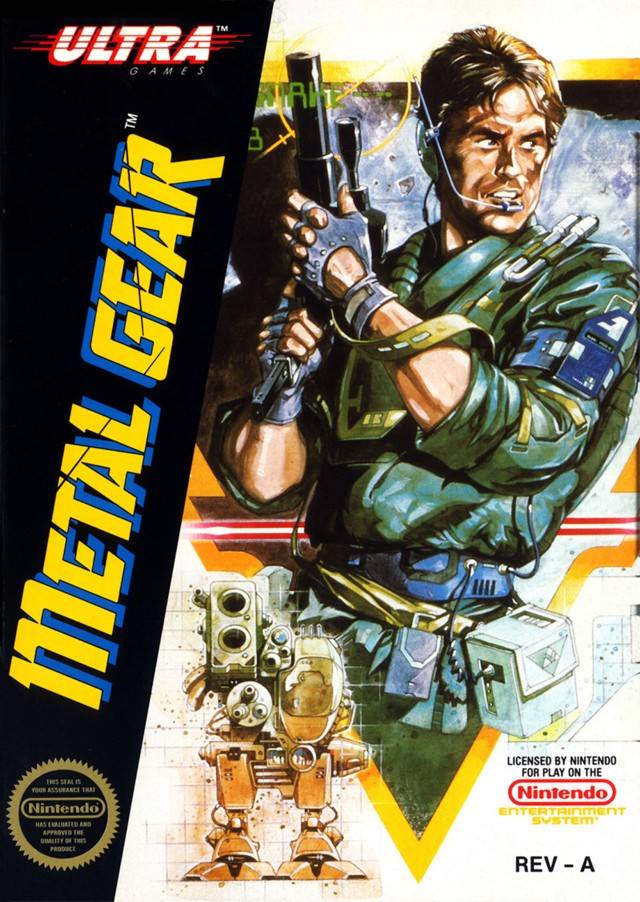 NES - Original Nintendo Metal Gear Pre-Played