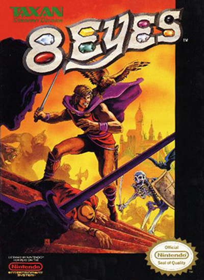 Nintendo NES 8 Eyes (Cartridge Only) - Nintendo NES 8 Eyes (Cartridge Only) for Nintendo Games