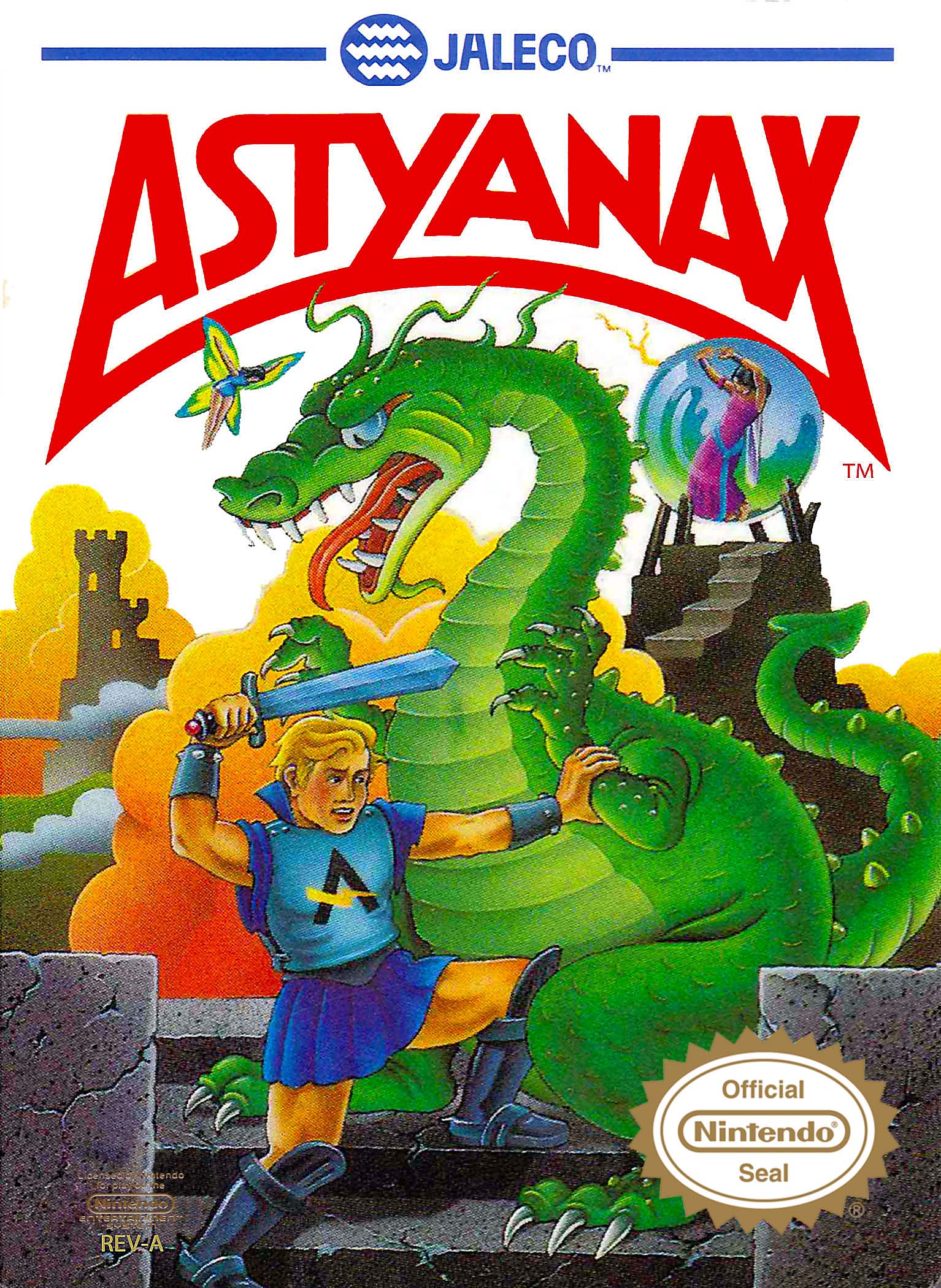 Nintendo Nes Astyanax (cartridge Only) - Nintendo Nes Astyanax (cartridge Only) for Nintendo Games