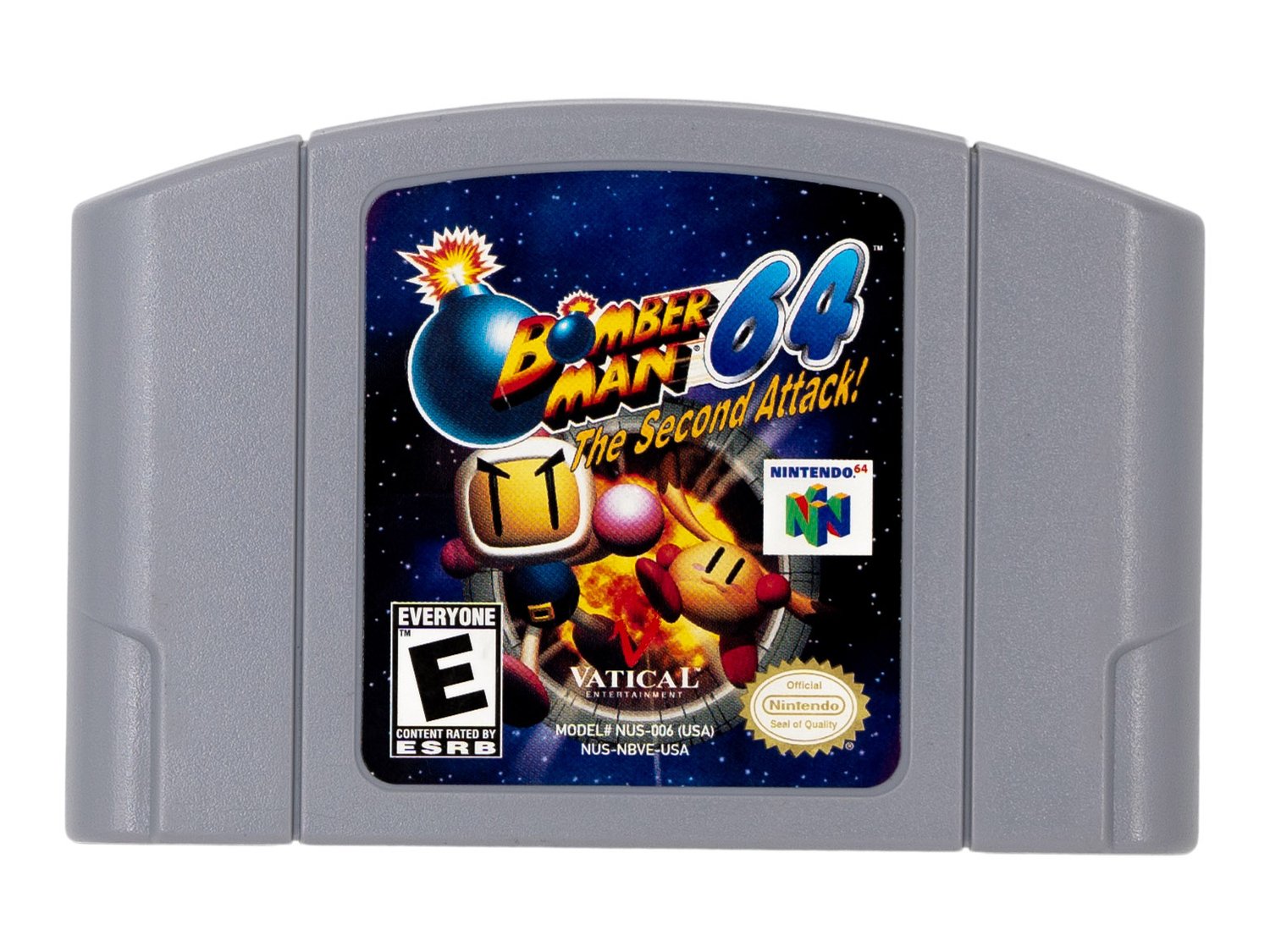 N64 Bomberman 64 Second Attack - Nintendo 64 Bomberman 64 The Second Attack