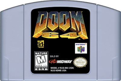 N64 Doom 64 - Nintendo 64 Doom 64