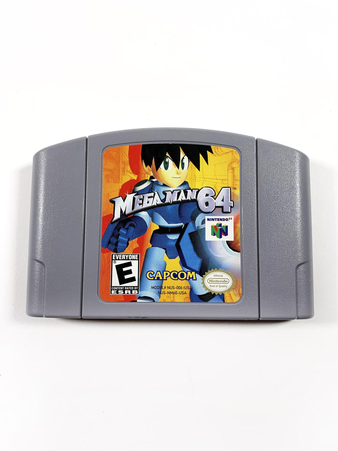 N64 Megaman 64 - Nintendo 64 Mega Man 64