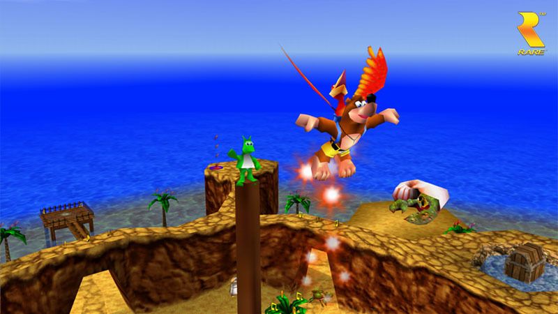 N64 Banjo Kazooie - Nintendo 64 Banjo Kazooie