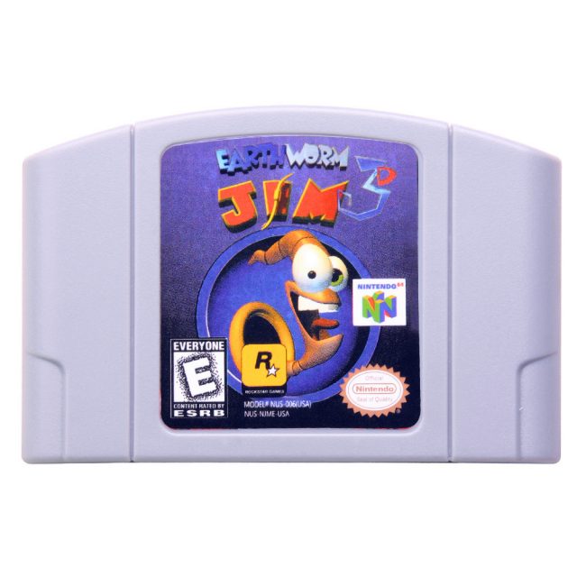 Earthworm Jim 3D for Nintendo 64 - N64 Earthworm Jim 64
