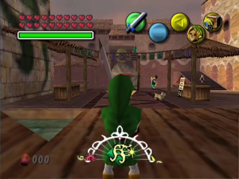 Nintendo 64 Majoras Mask Gold - N64 The Legend of Zelda Majora's Mask